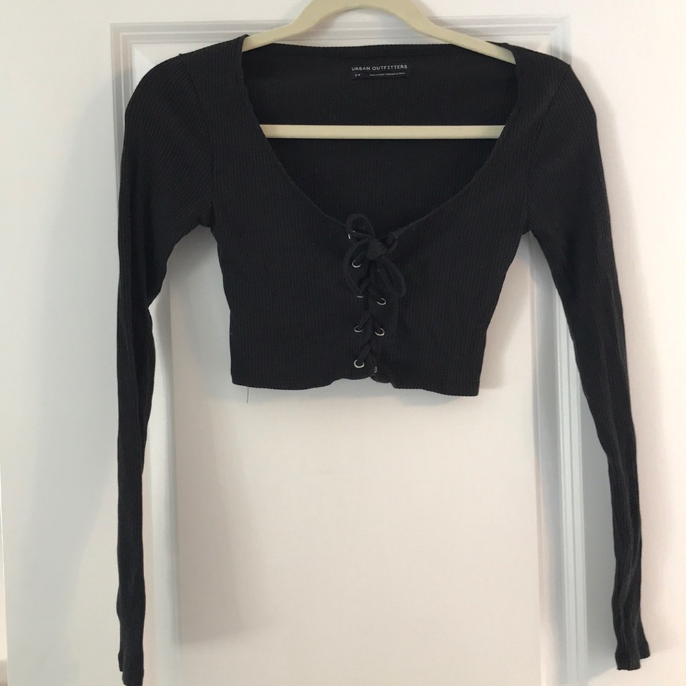 Urban Outfitters Lace up Top